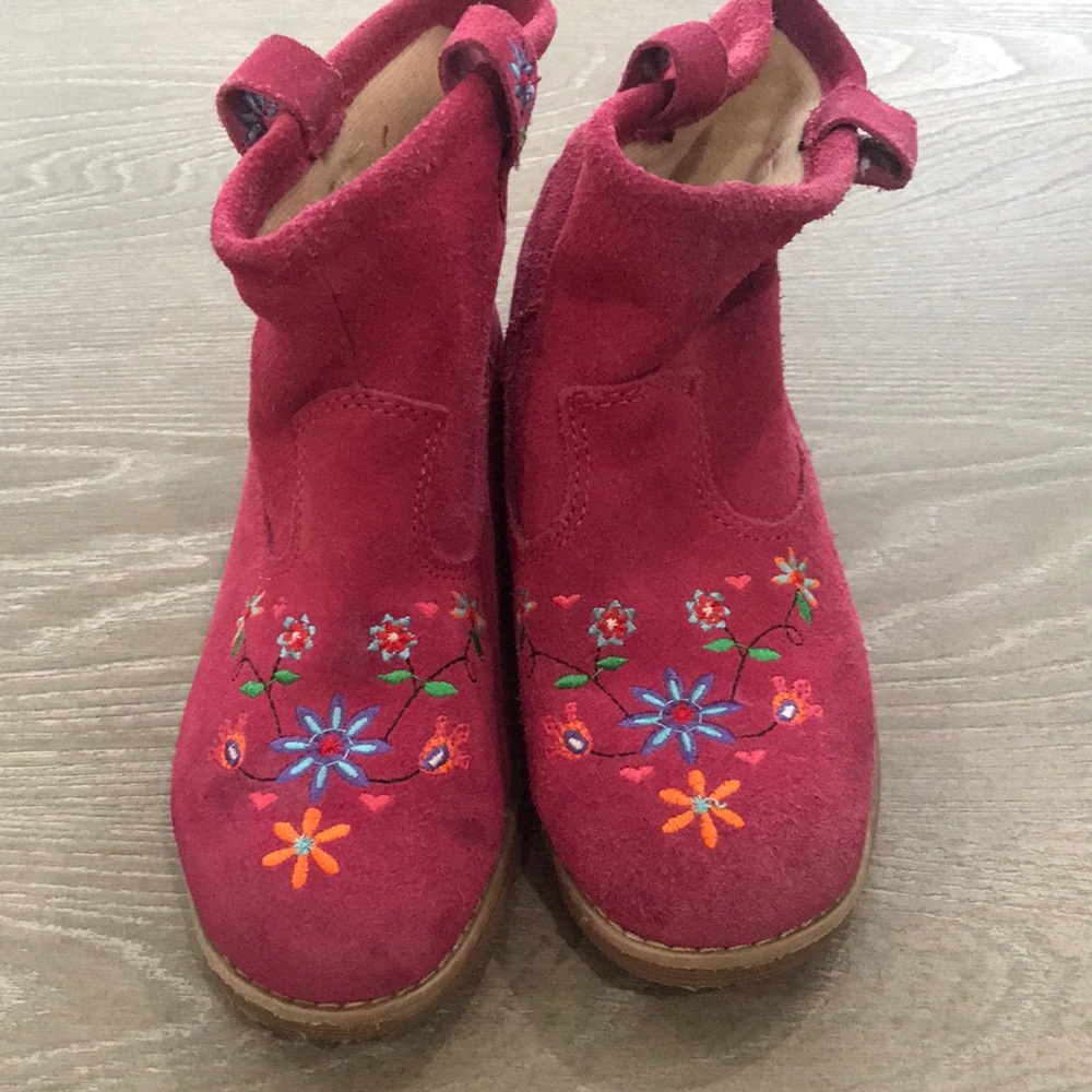 Little Girls Hanna Andersson Size 13 Boots